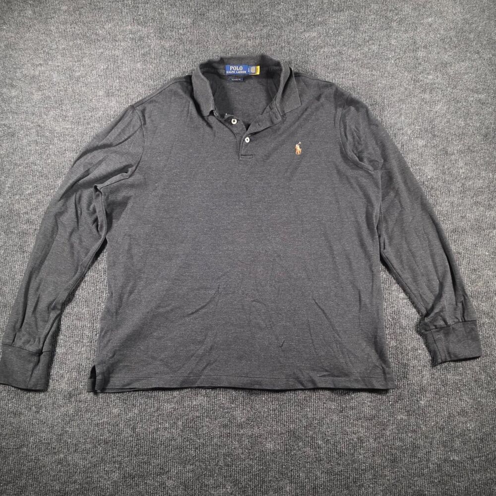 Polo-ralph-lauren Men's Grey Polo-shirts